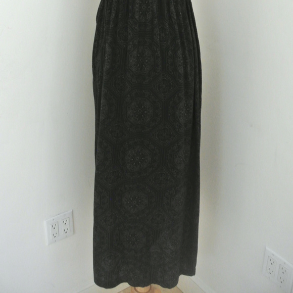 ELLA MOSS open back  maxi dress printed jersey - Picture 6 of 6